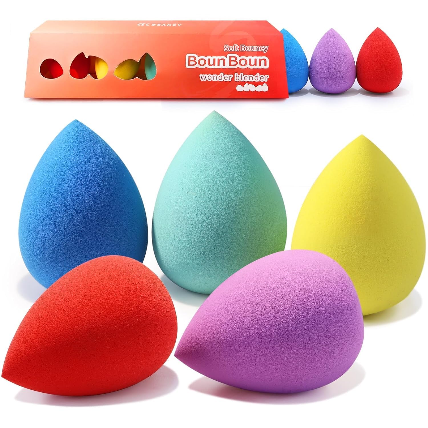 7 Must-Have Makeup Sponges for Flawless Application: Meet BEAKEY's Winning Set!
