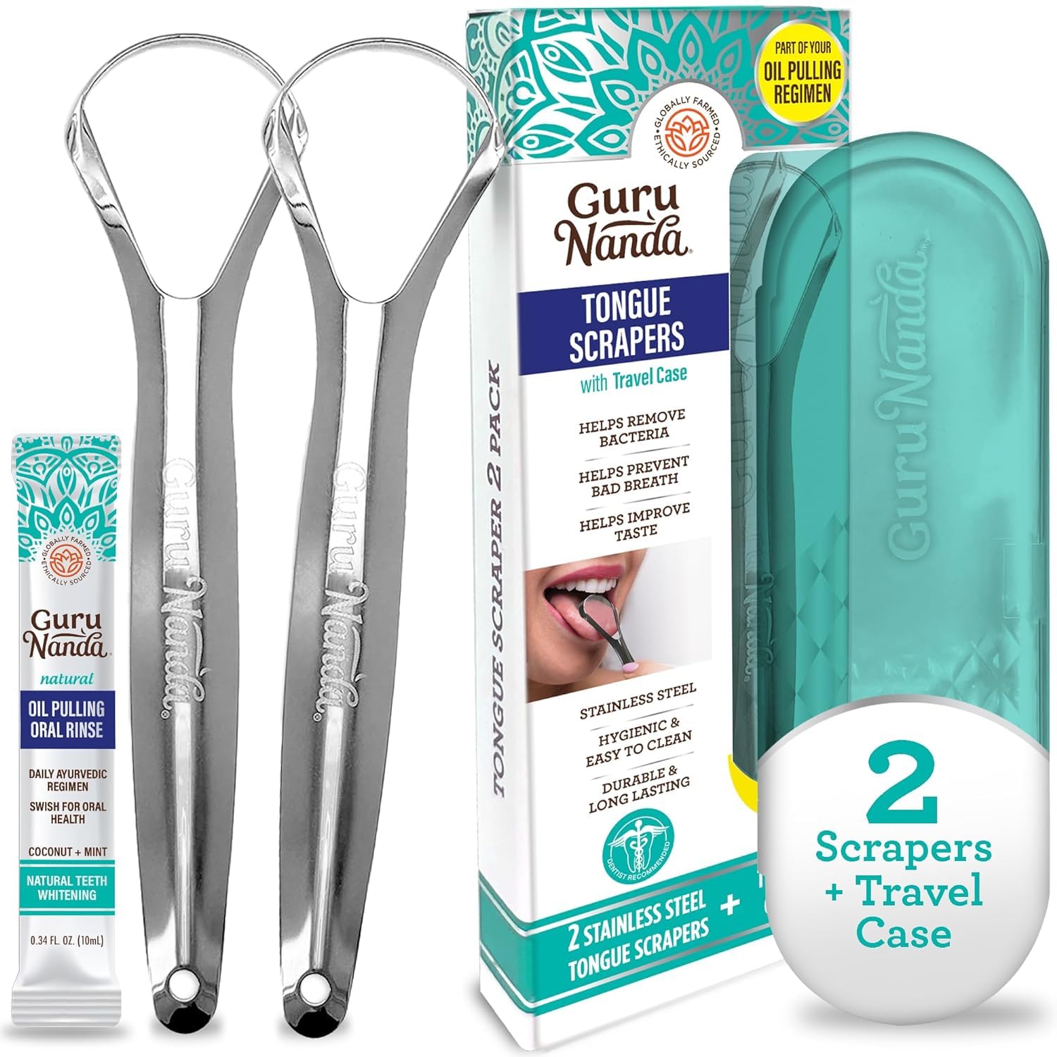 7 Must-Have Tongue Scrapers for Fresh Breath: Discover GuruNanda's Top Picks!