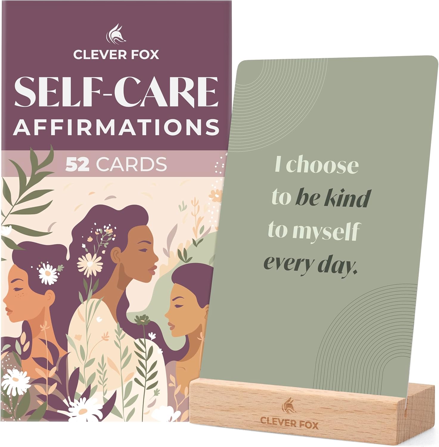 Discover Inner Peace: Review of Clever Fox Self-Care Affirmation Cards
