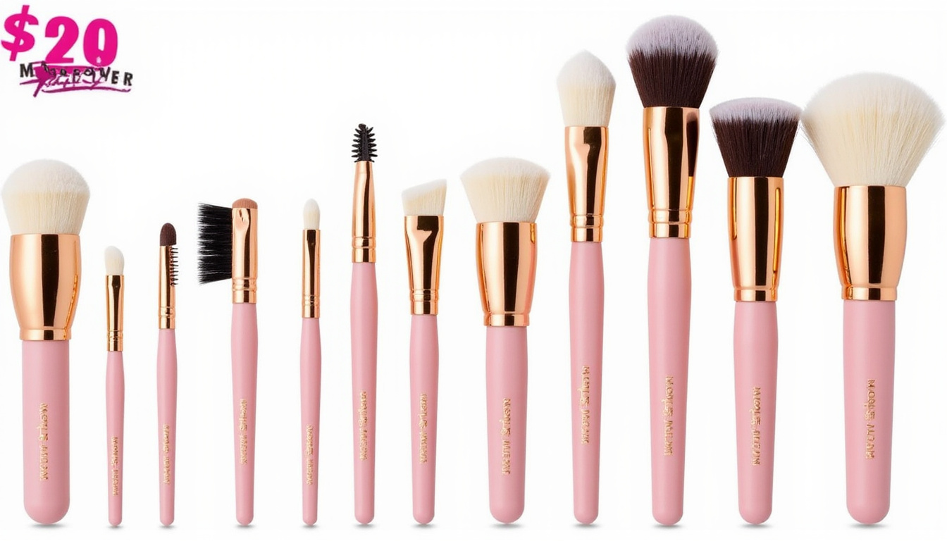 Top 7 Affordable Makeup Brush Sets Under $20