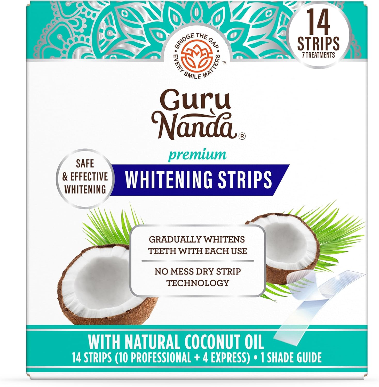 Transform Your Smile: GuruNanda Teeth Whitening Strips Reviewed!