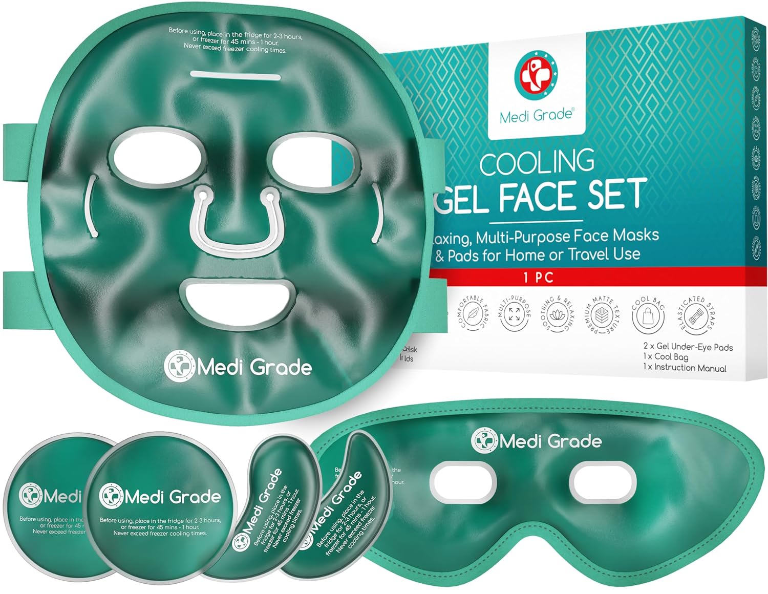 Chill Out: The Ultimate Review of the Medi Grade Cooling Ice Face and Eye Mask for Instant Relief