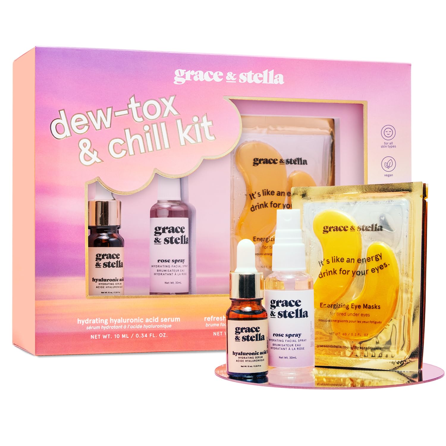 Elevate Your Glow: The Ultimate grace & stella Skin Care Set Review