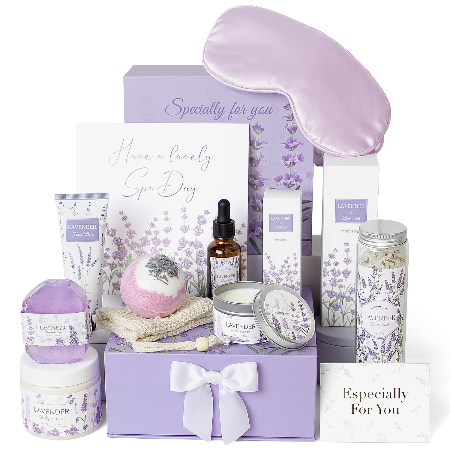 Indulge in Relaxation: The Ultimate Lavender Spa Gifts Set for Her