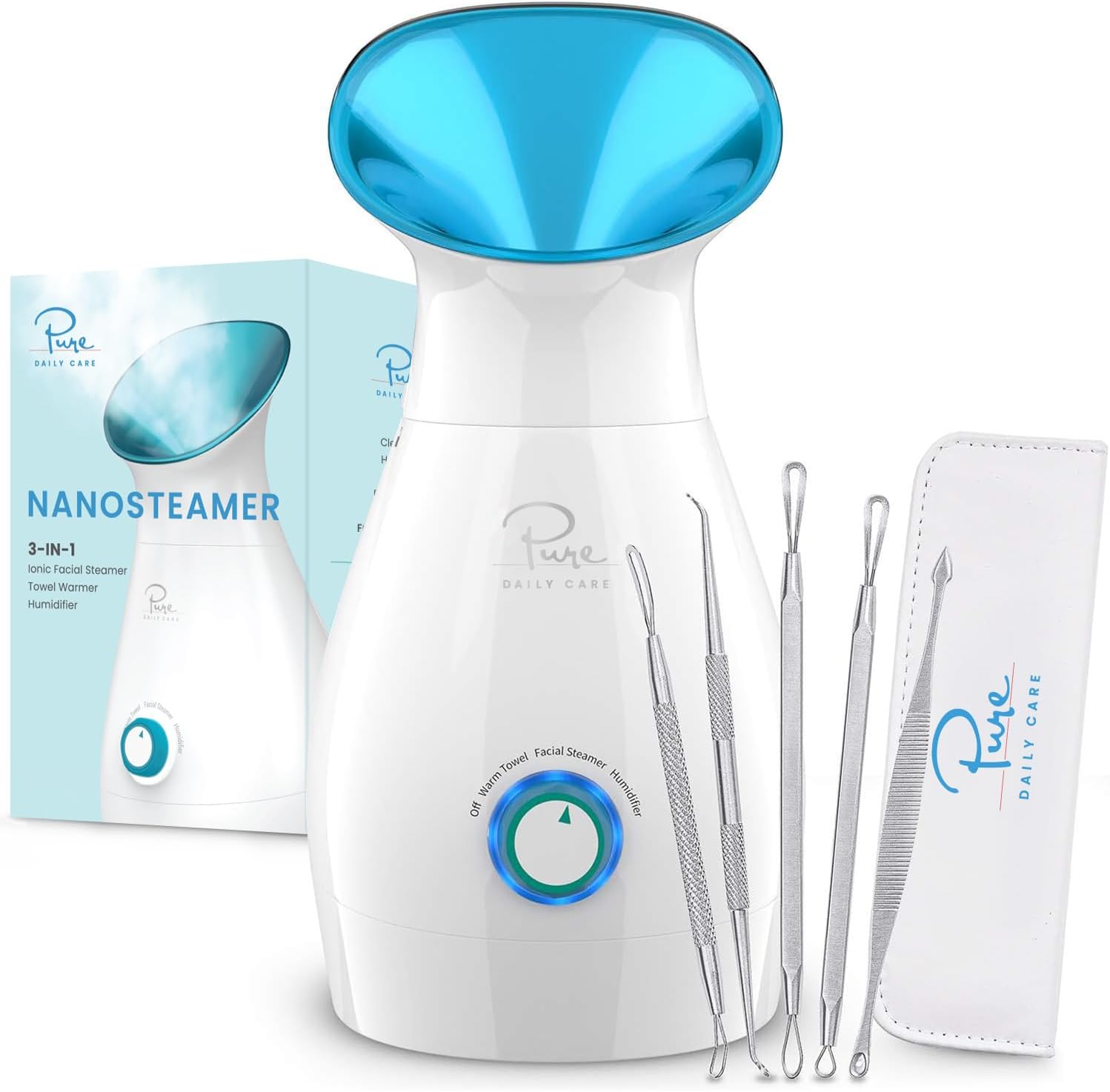 Revitalize Your Skin: A Review of the Pure Daily Care NanoSteamer 3-in-1 Spa Experience