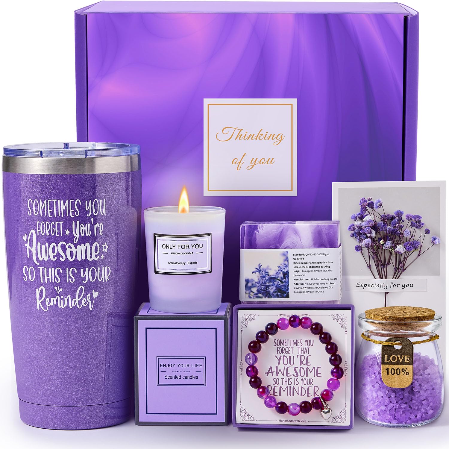 Relax & Rejuvenate: The Perfect Lavender Spa Gift Basket for Her