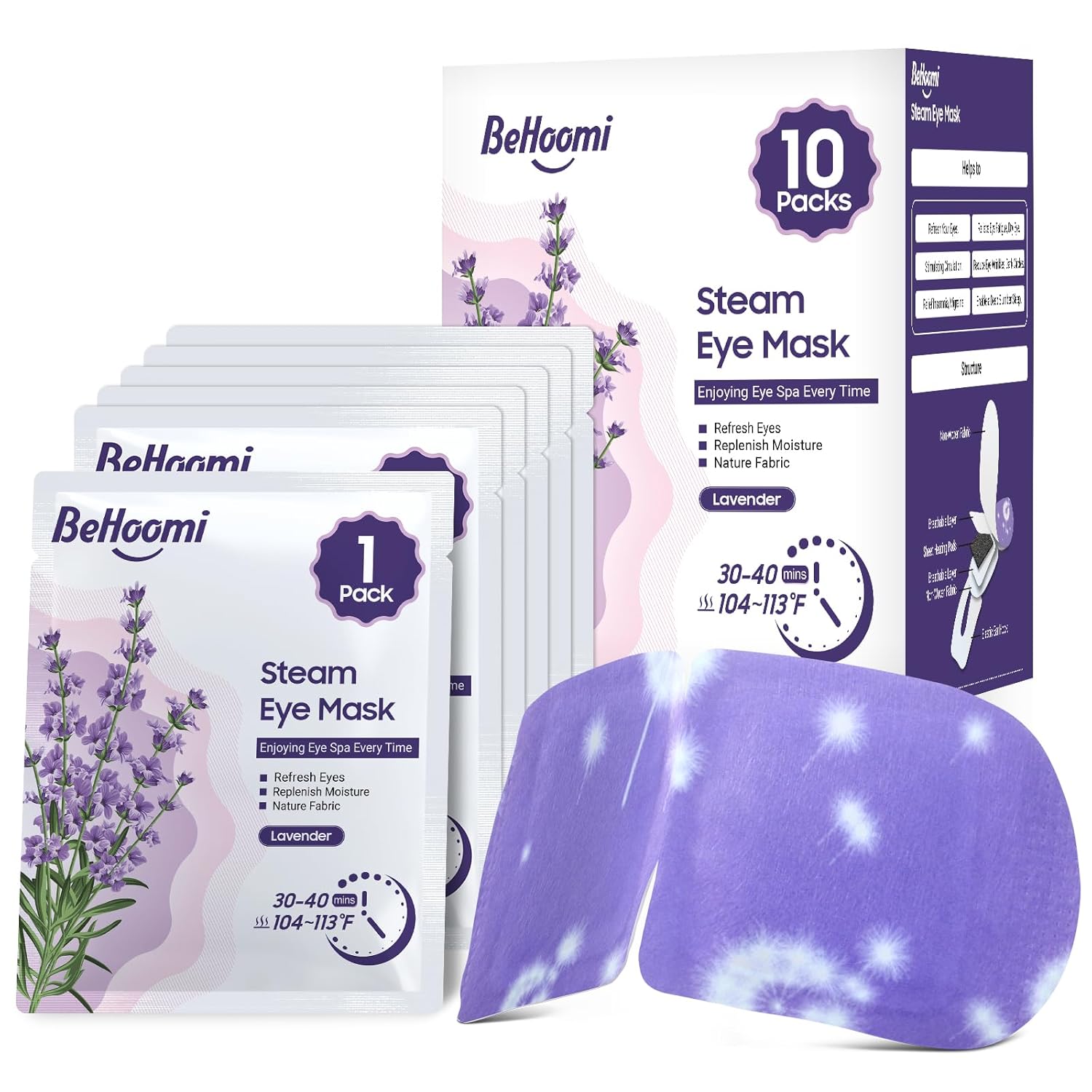 Experience Ultimate Relaxation with Steam Eye Mask – A Spa for Your Eyes!