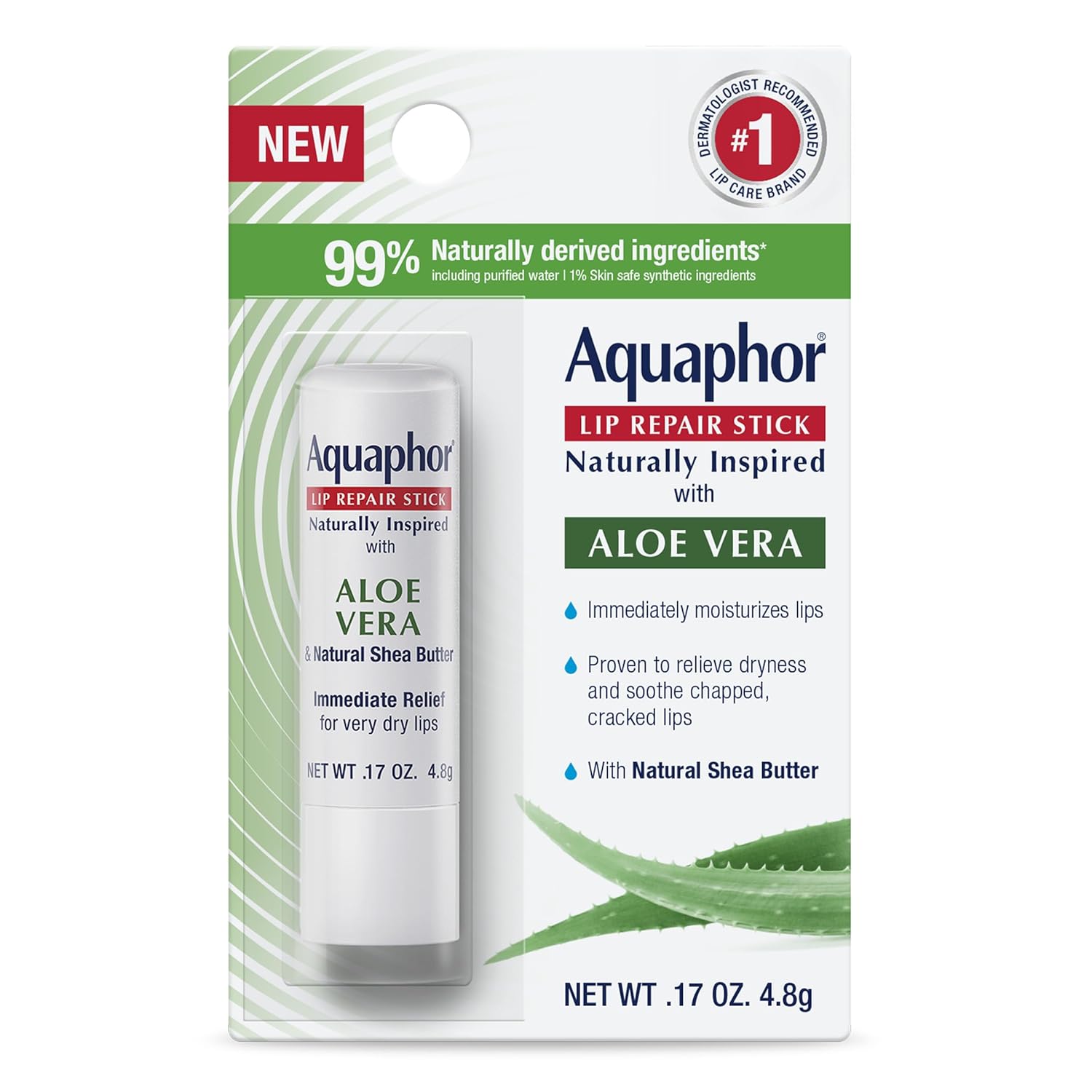Nourish Your Lips: Aquaphor Naturally Inspired Lip Repair Stick Review