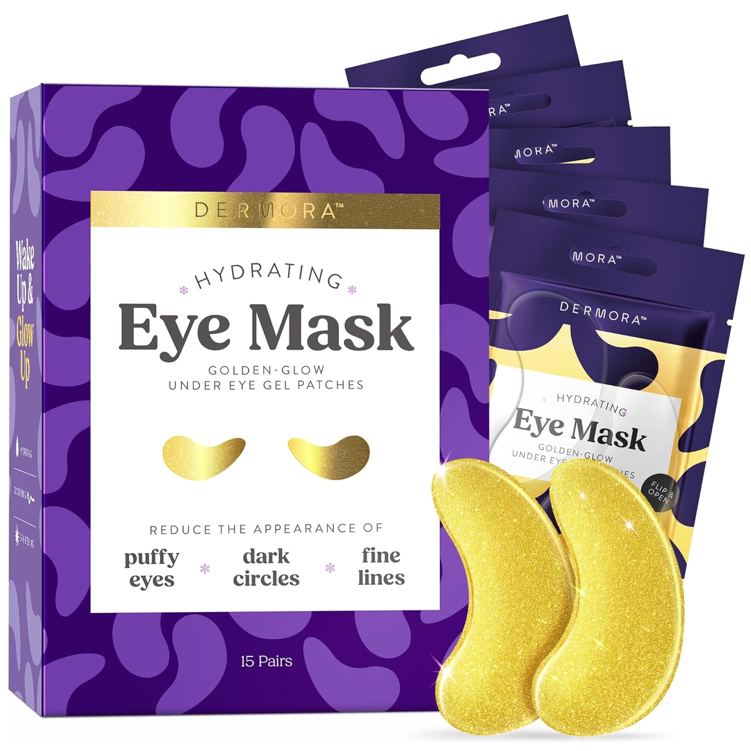 Refresh Your Gaze: DERMORA Golden Glow Under Eye Patches Review