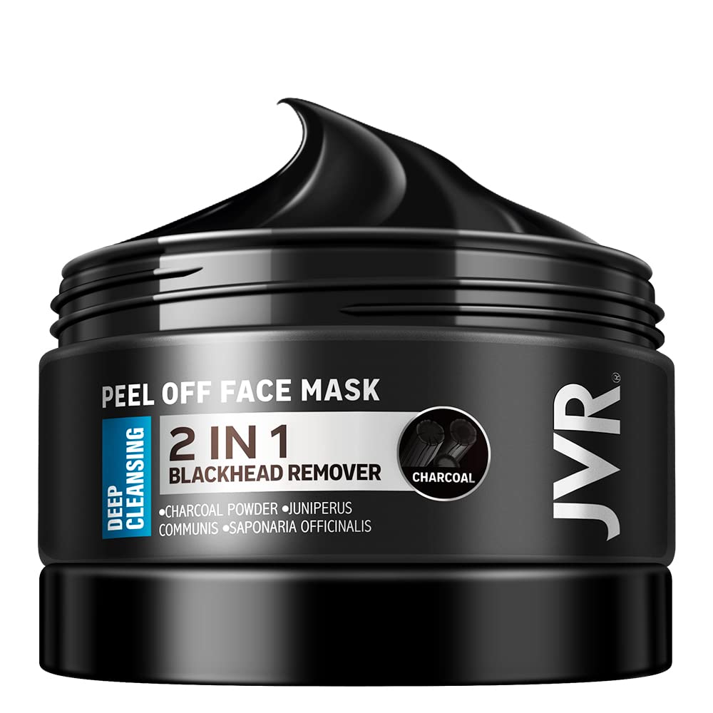 Unmasking the Ultimate Clean: JVR Charcoal Peel Off Face Mask Review