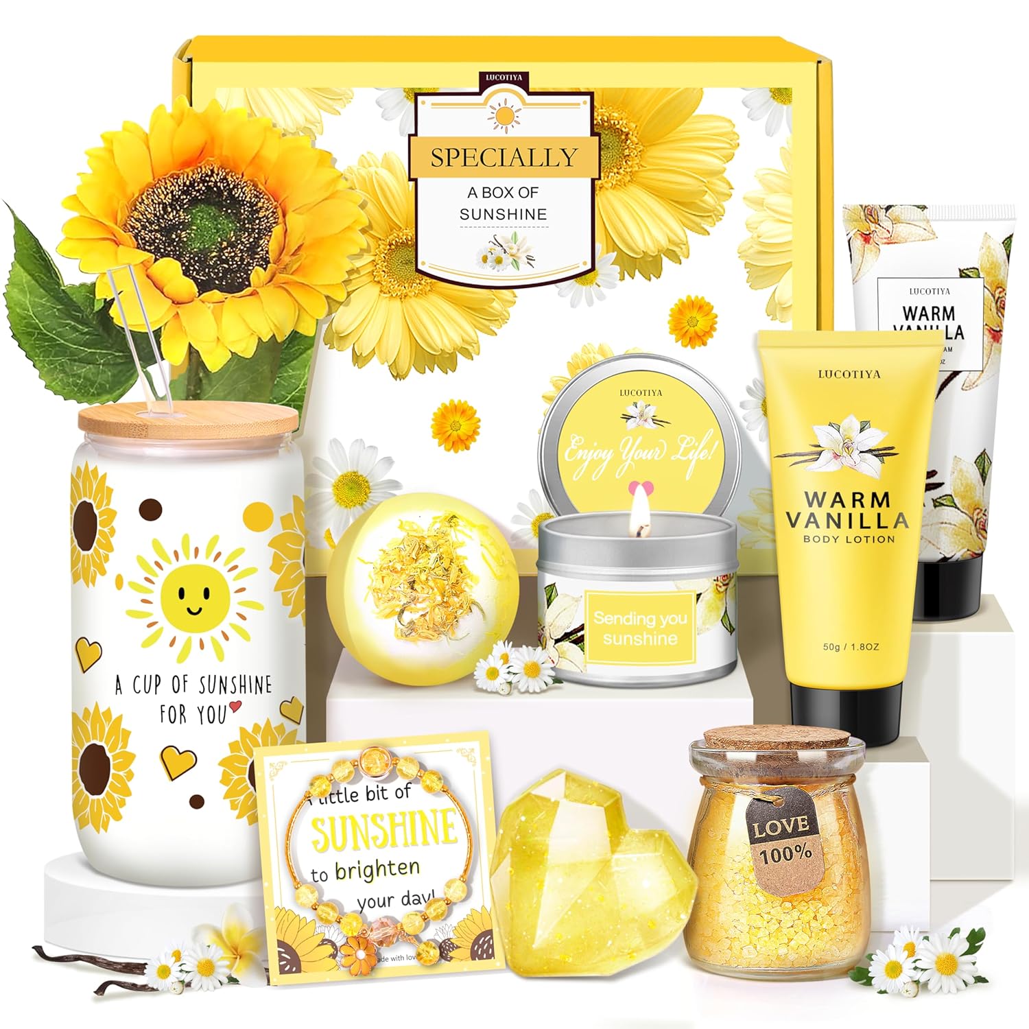 Indulge in Comfort: The Ultimate Warm Vanilla Self Care Gift Set for Her