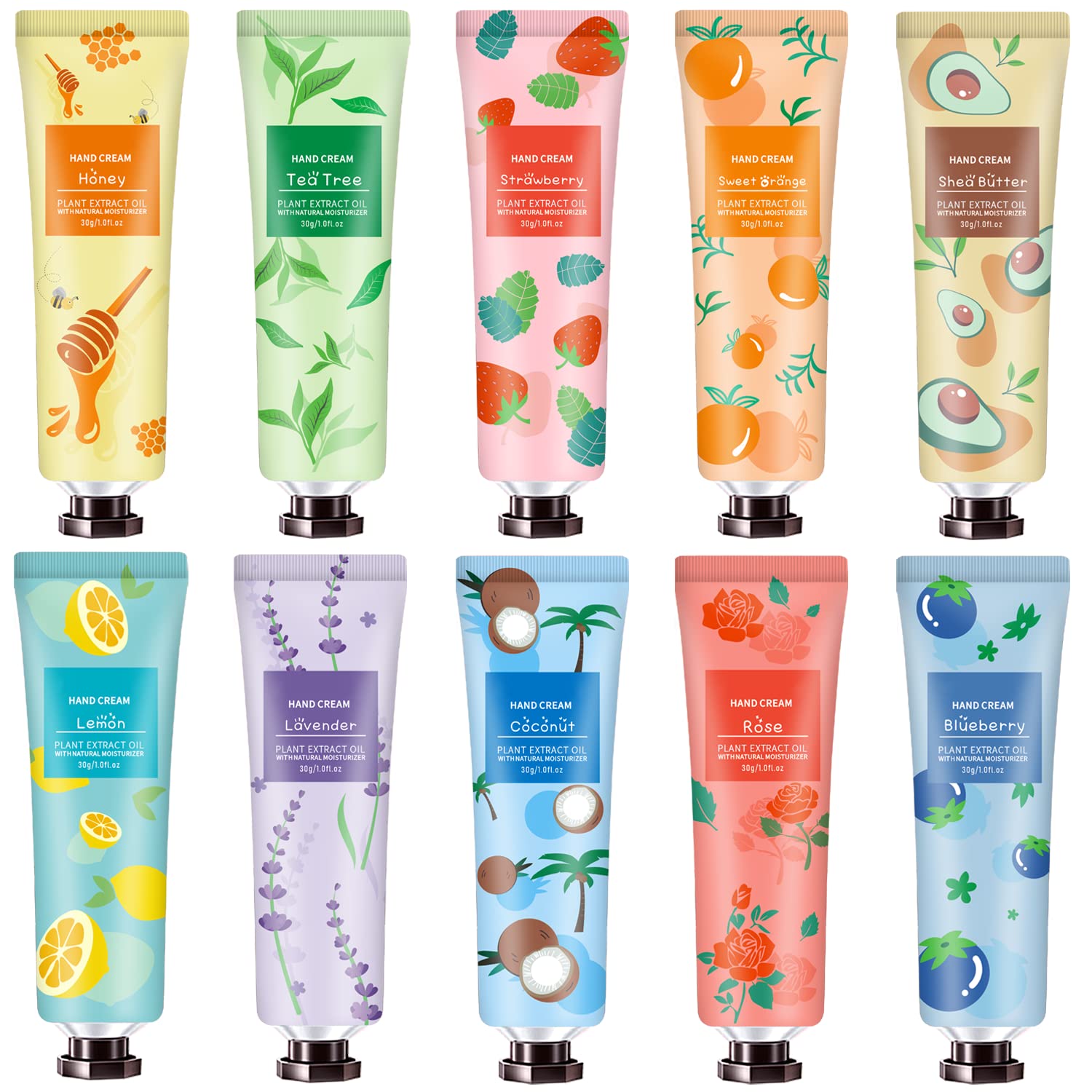 Revitalize Your Hands: The Ultimate 10-Pack Hand Cream Gift Set for Every Occasion!