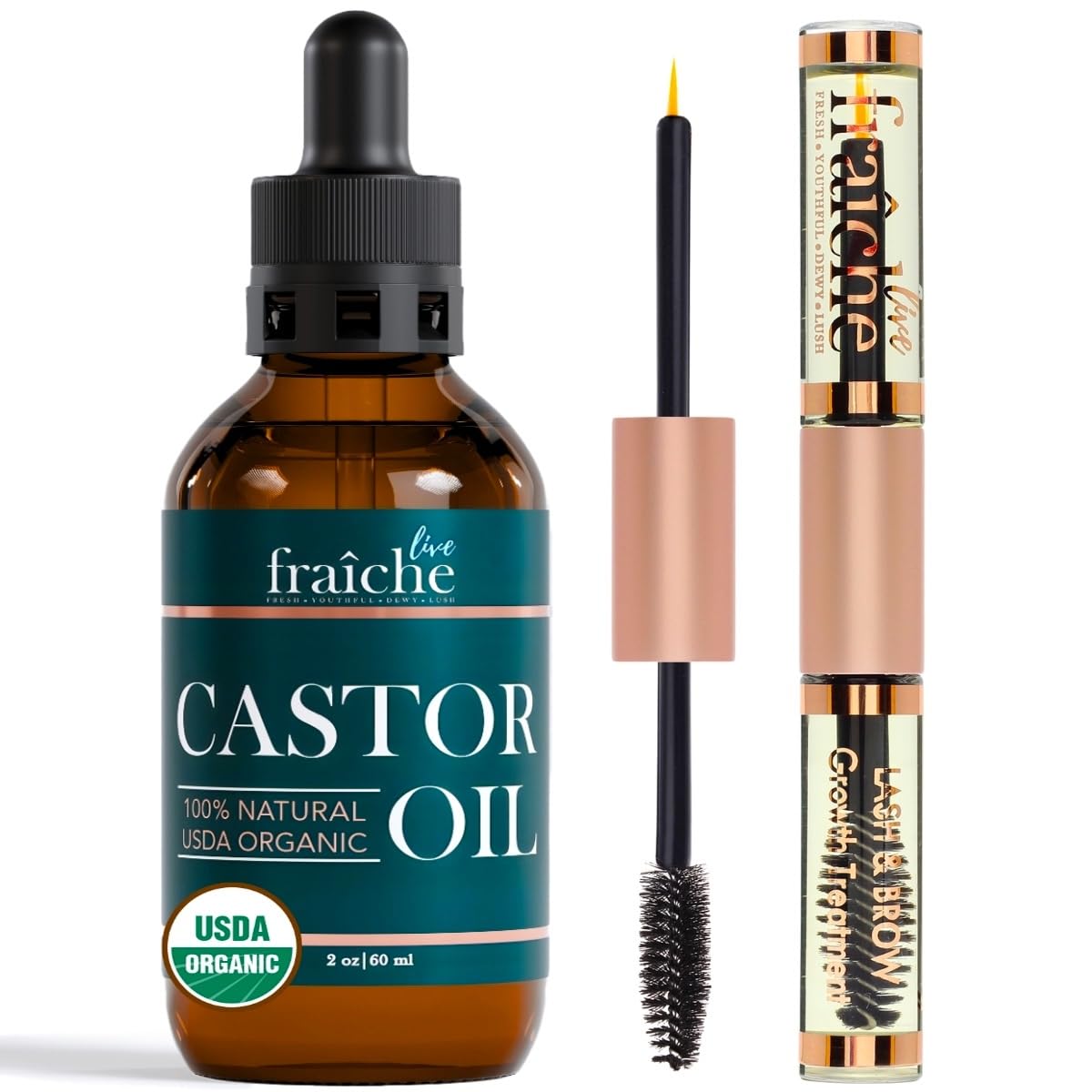 Unlock Luscious Lashes: Live Fraiche Organic Castor Oil Lash Serum Review