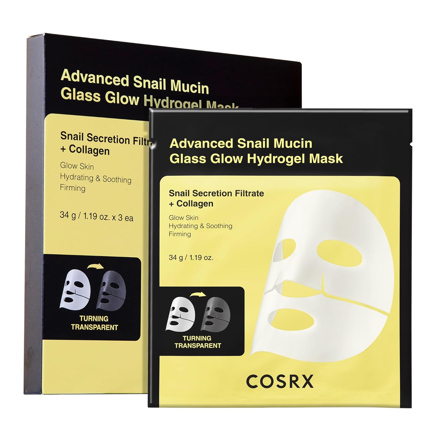 Unlock Radiant Skin: COSRX Advanced Snail Mucin Hydrogel Face Masks Review