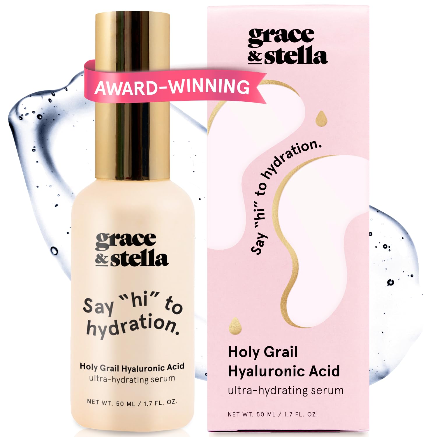 Unlock Youthful Skin: Grace & Stella's Award-Winning Hyaluronic Acid Serum Review