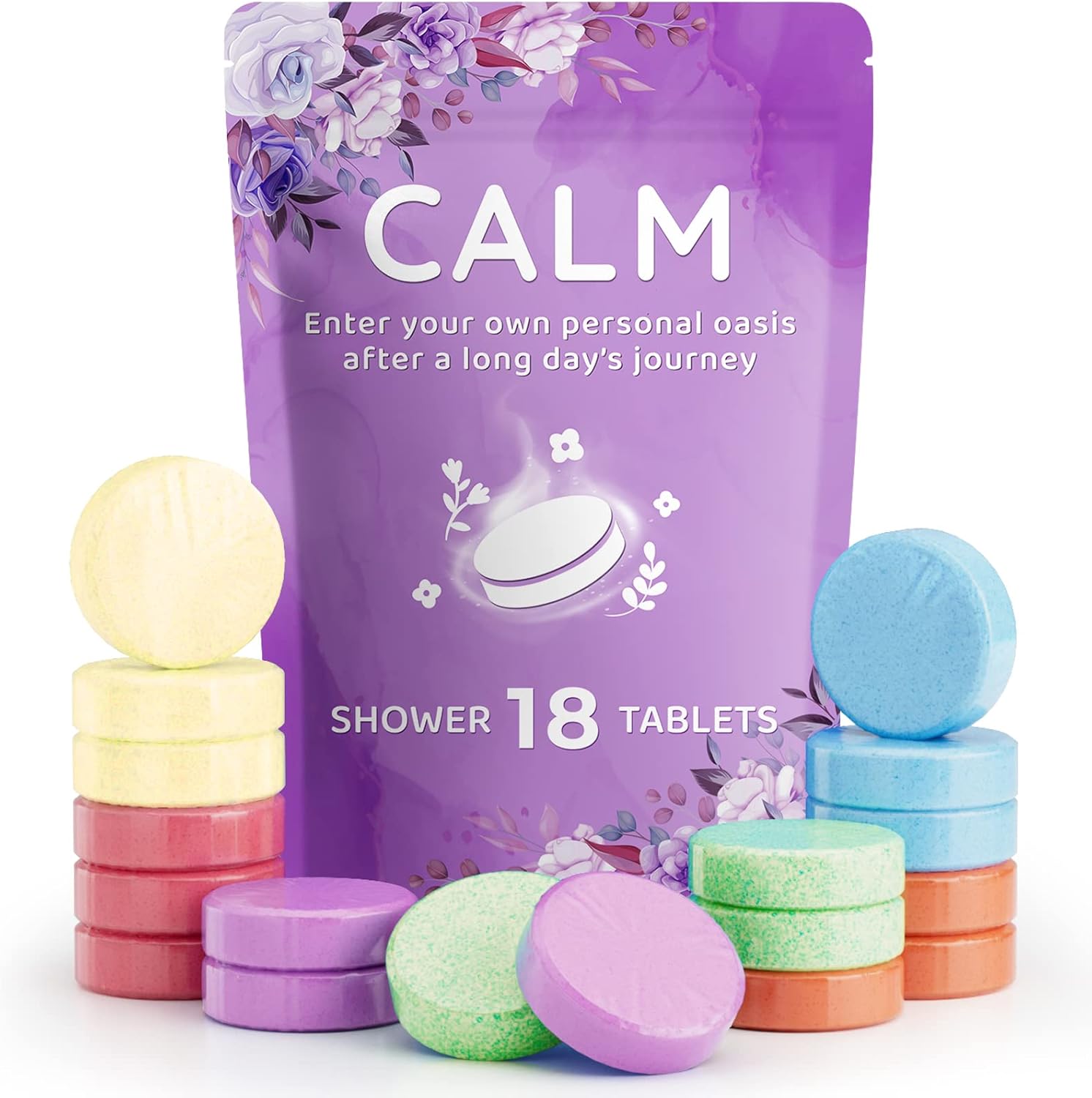Unwind with DeckTheHalls 18 Pack Shower Steamers: The Perfect Mother's Day Gift for Self-Care