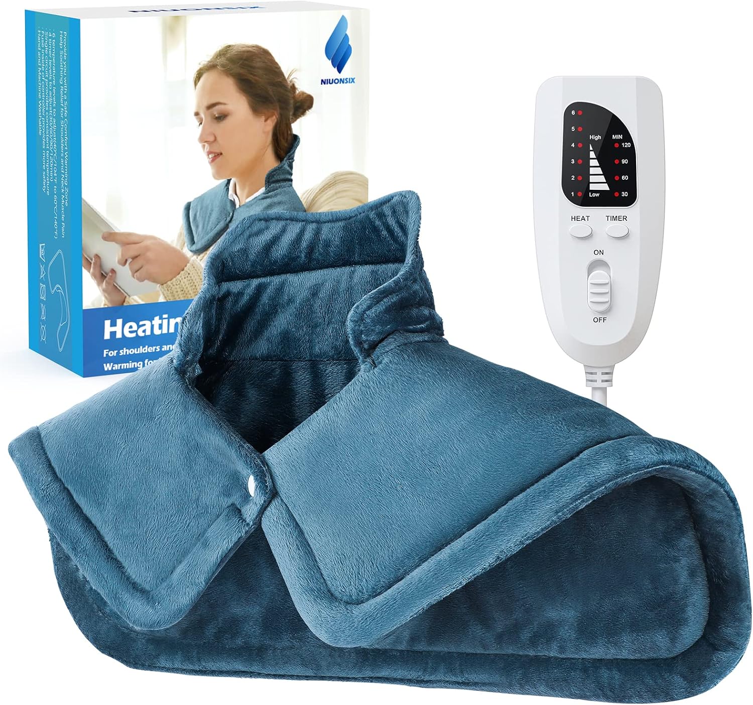 Find Comfort: The NIUONSIX Heating Pad for Ultimate Pain Relief