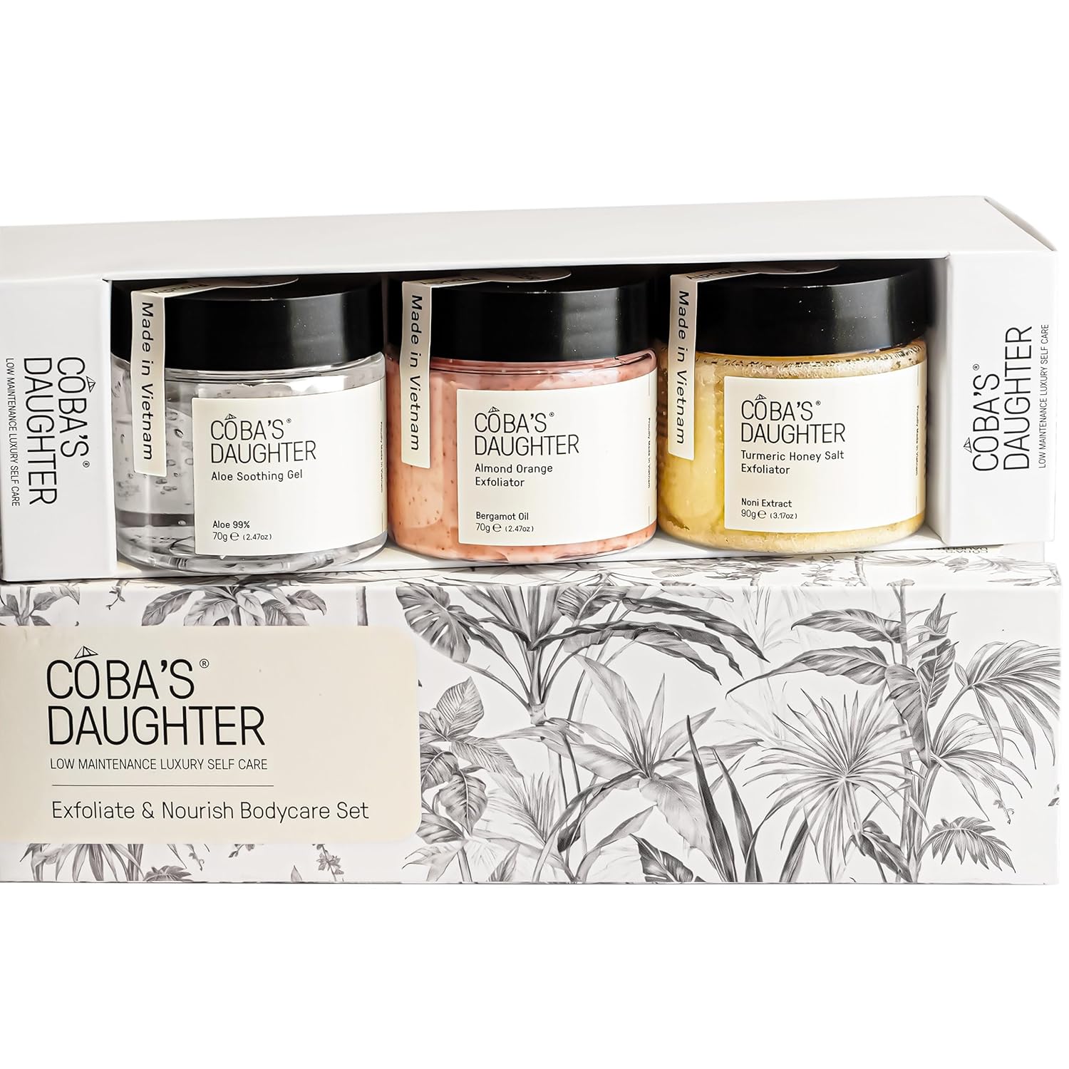 Indulge in Self-Care: COBA'S DAUGHTER 3-Piece Body Care Spa Kit Review