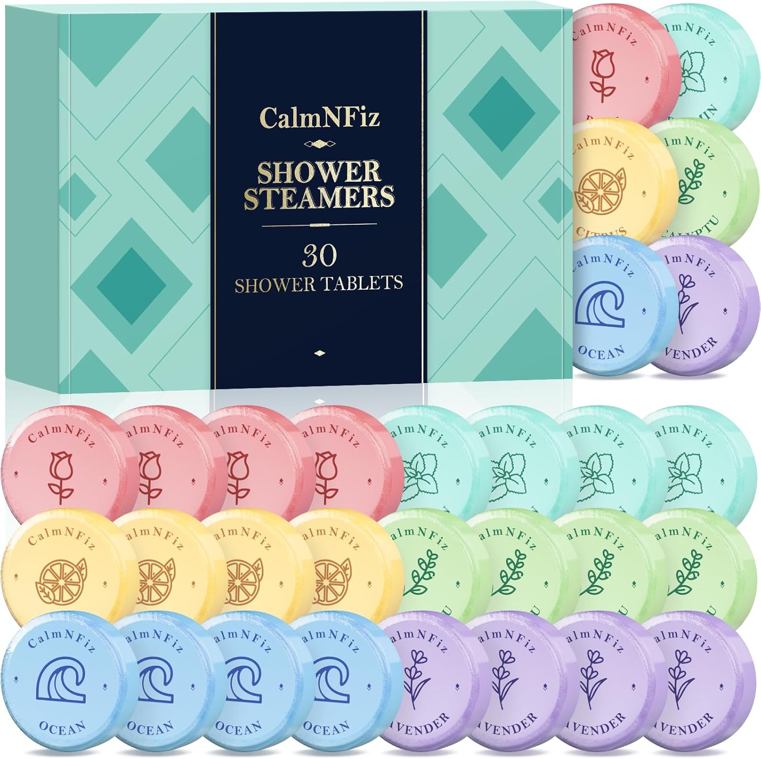 Revitalize Your Shower: The Perfect 30-Pack Shower Steamers for Ultimate Self-Care!